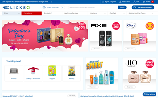 Clicks Pharmacy Screenshot