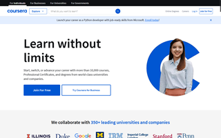 Coursera Screenshot