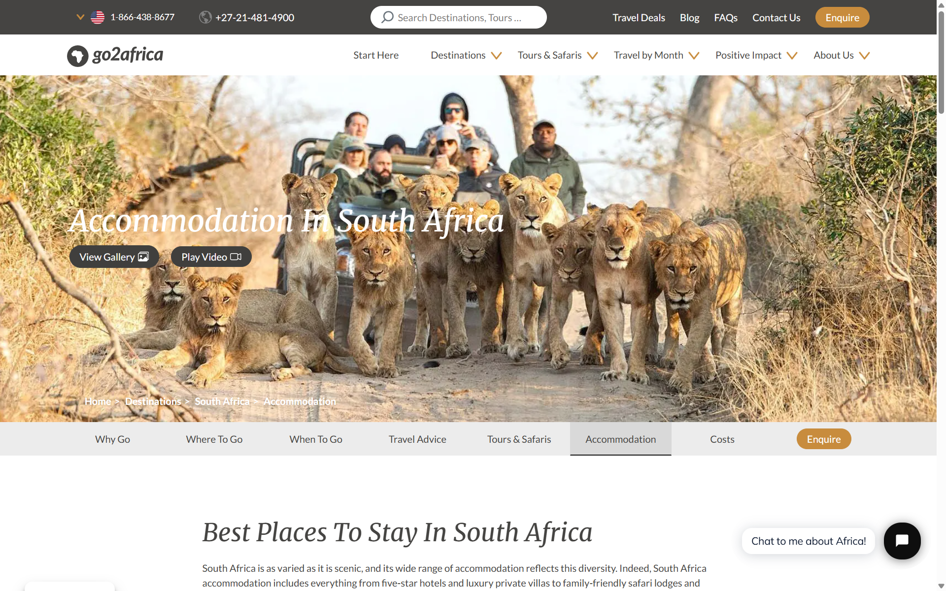 Go2Africa Screenshot