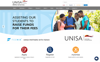 UNISA Screenshot